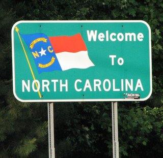 NC Revisited - Welcome Sign